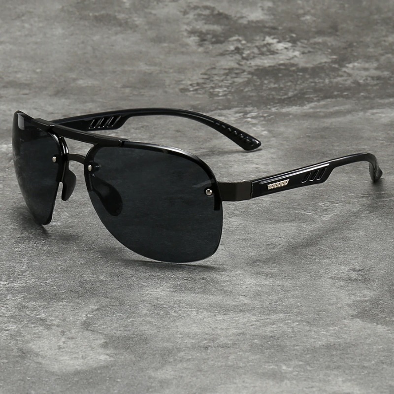 Women'S Fashion Eyeglasses - Fashion Gradient Lens Metal Sunglasses Men