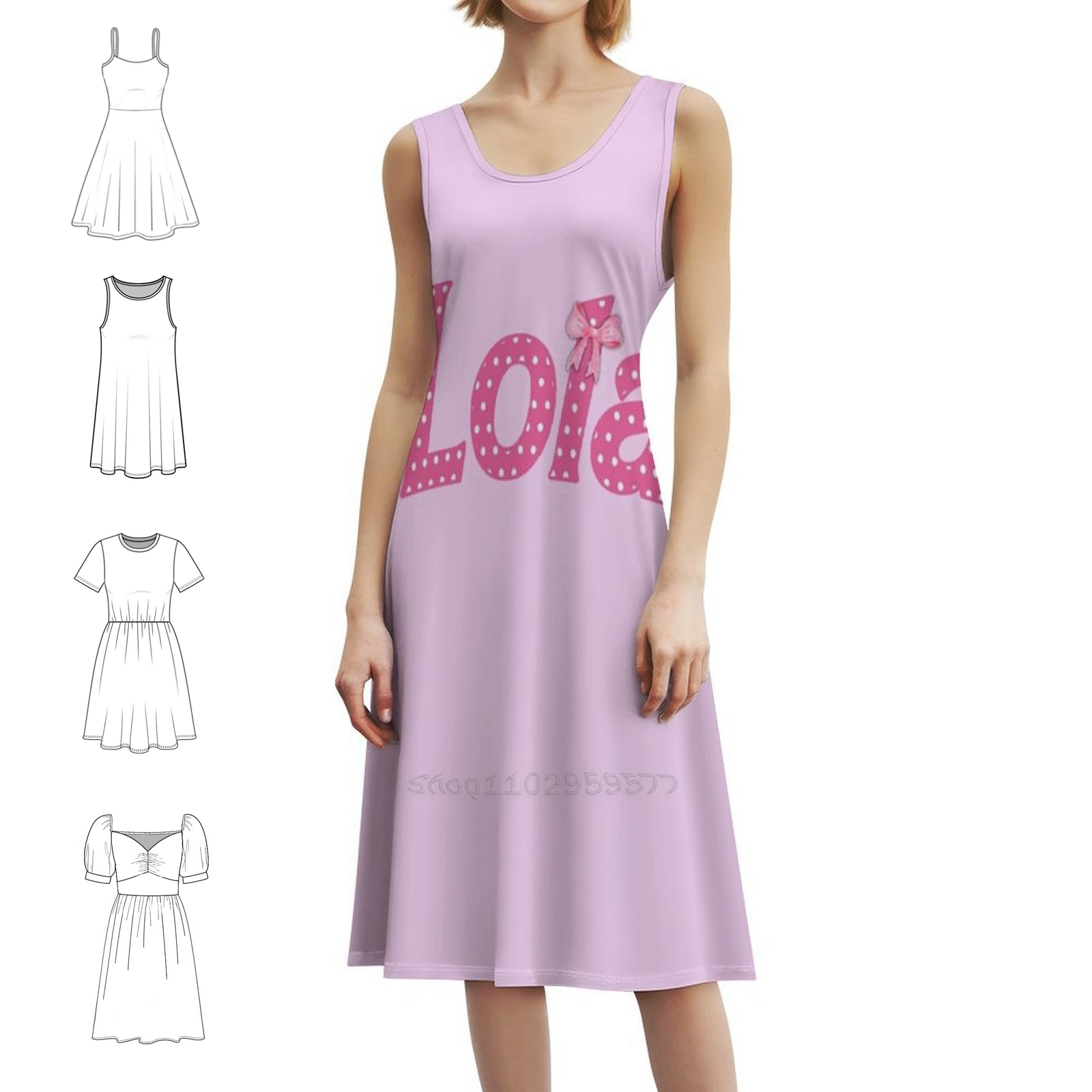 Women Fashion Gown - Lola Name By Callisc Boho Chic
