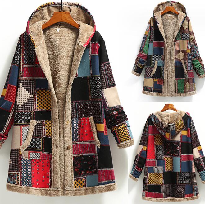 Sherpa Coat Women - Women Cotton Winter Coat 2023 New