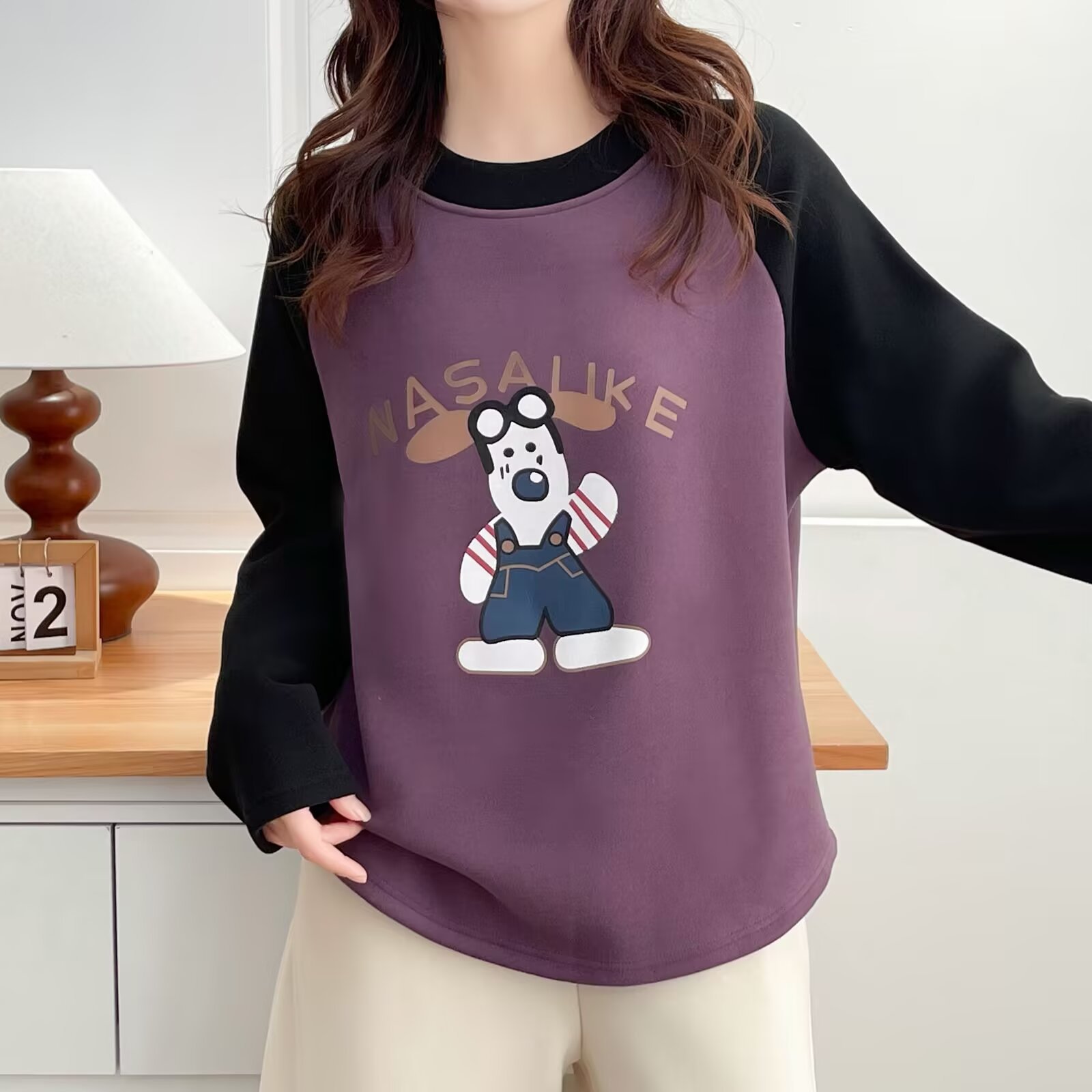 Women'S Fashion Sweatshirts - XXXXL Fashion Plus Size Woman Clothing