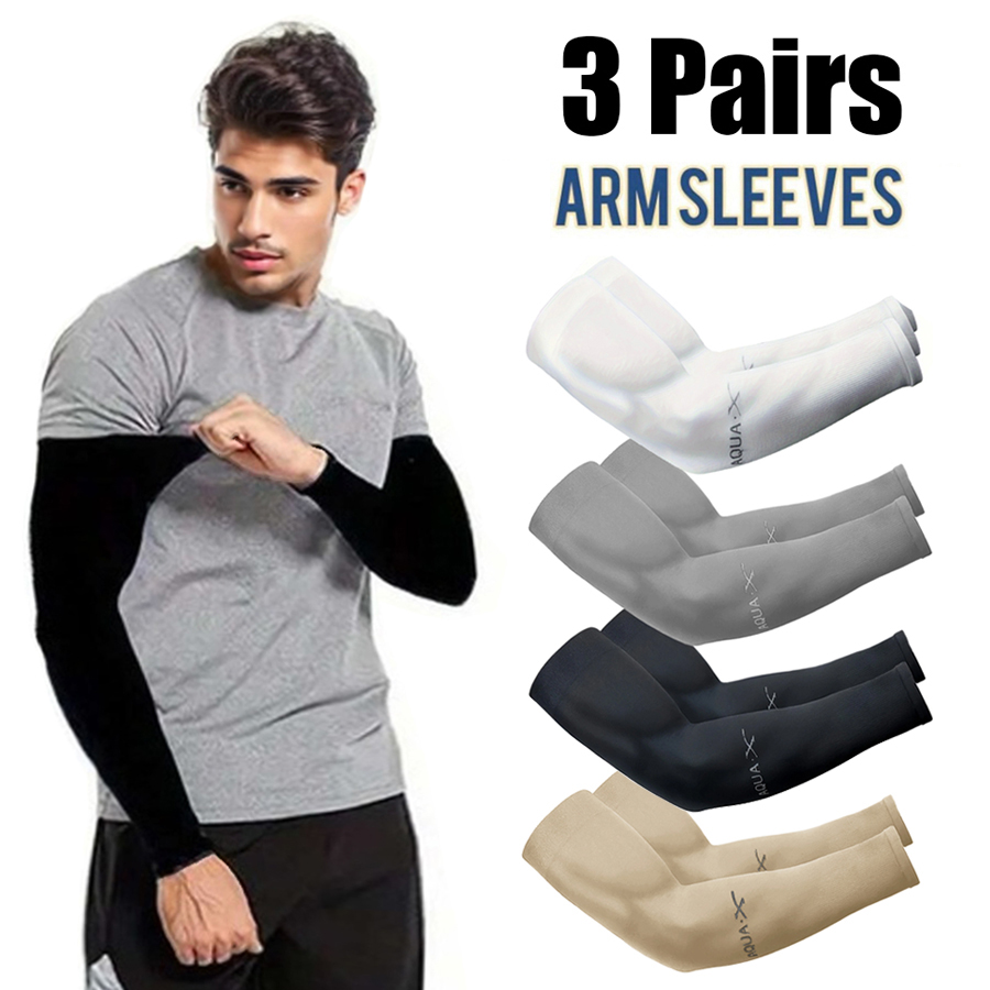 Women'S Fashion Gloves - 3Pairs Summer Sun Protection Ice Sleeve
