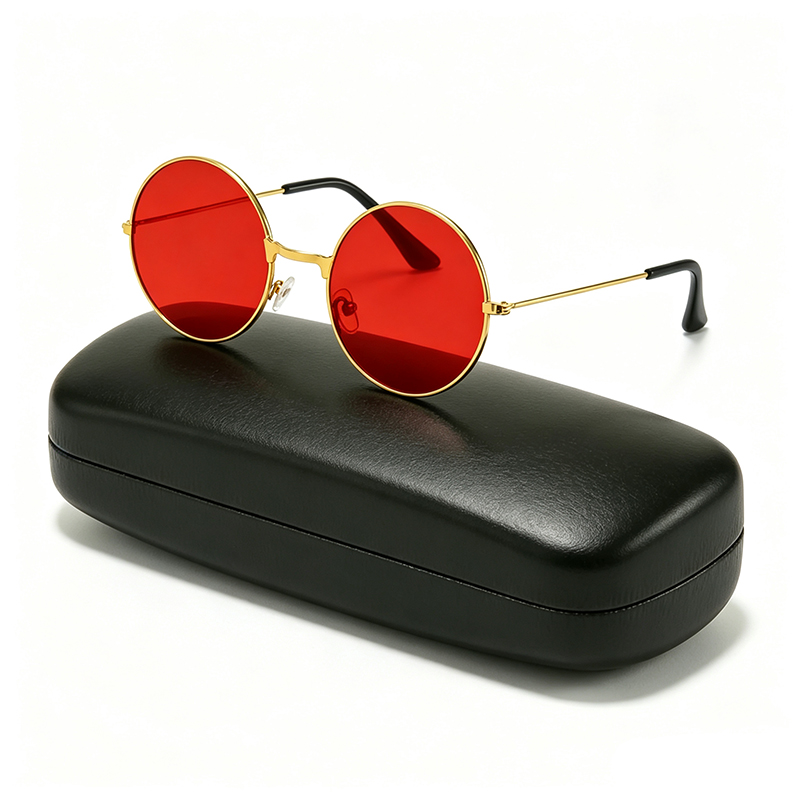 Women'S Fashion Eyeglasses - Classic Vintage Round Frame Sunglasses For