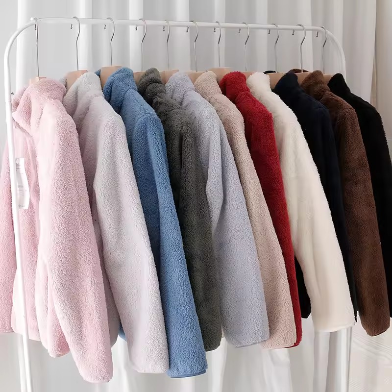 Sherpa Coat Women - Women Autumn Winter Polar Fleece Warm