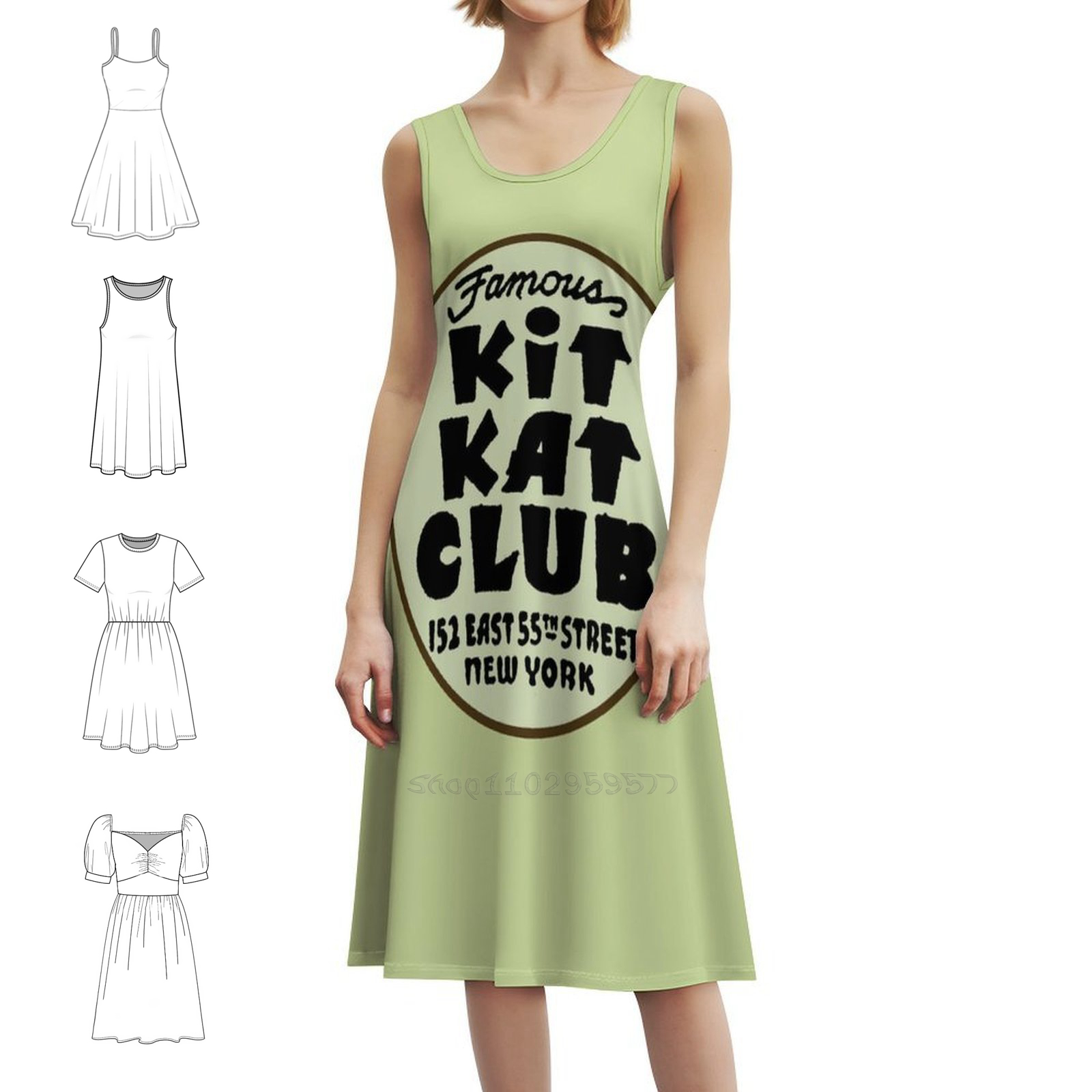 Women'S Fashion In The 1960S - Famous Kit Kat Club-Advert Boho Chic