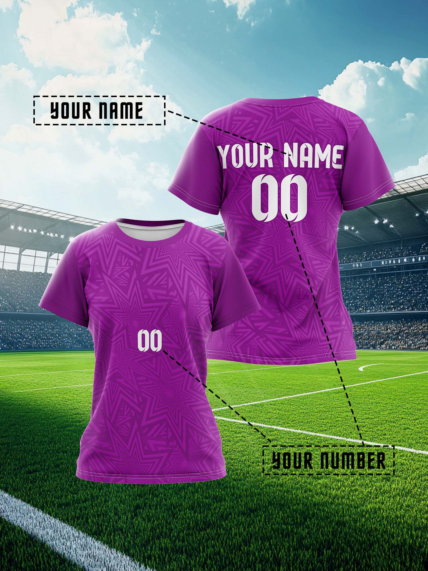 Women Fashion Names - 2026 Women's Custom Name and Number