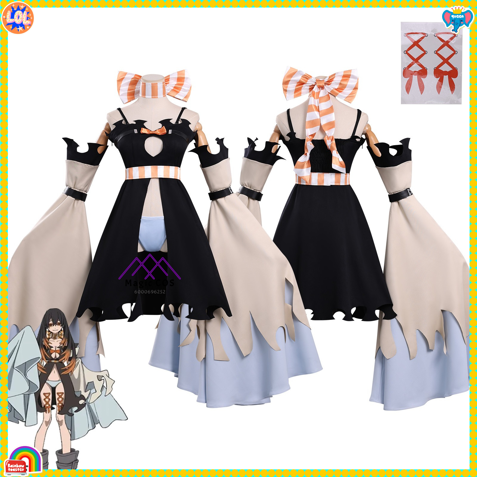 Women'S Fashion Suit - Fashion Gachiakuta Cosplay Costume Anime Amo