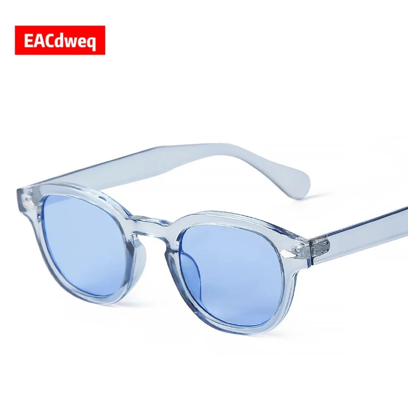Fashion Transparent Blue Round - Women'S Fashion Eyeglasses のレビューと価格