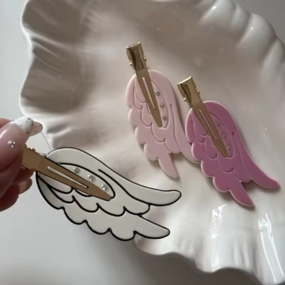 Cute Wings Hair clip Fun Hairp - Women Fashion Fun のレビューと価格