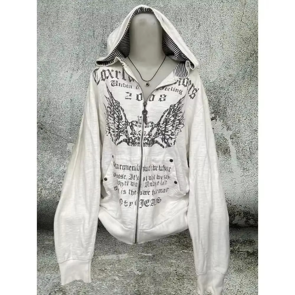Grey Faux Fur Wool Double Zipp - Women'S Fashion Zip Hoodie のレビューと価格