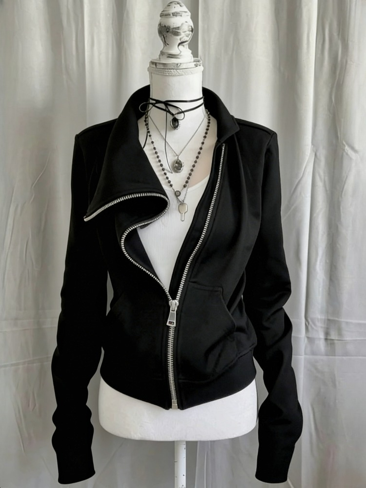 Grey Faux Fur Wool Double Zipp - Women'S Fashion Zip Hoodie のレビューと価格