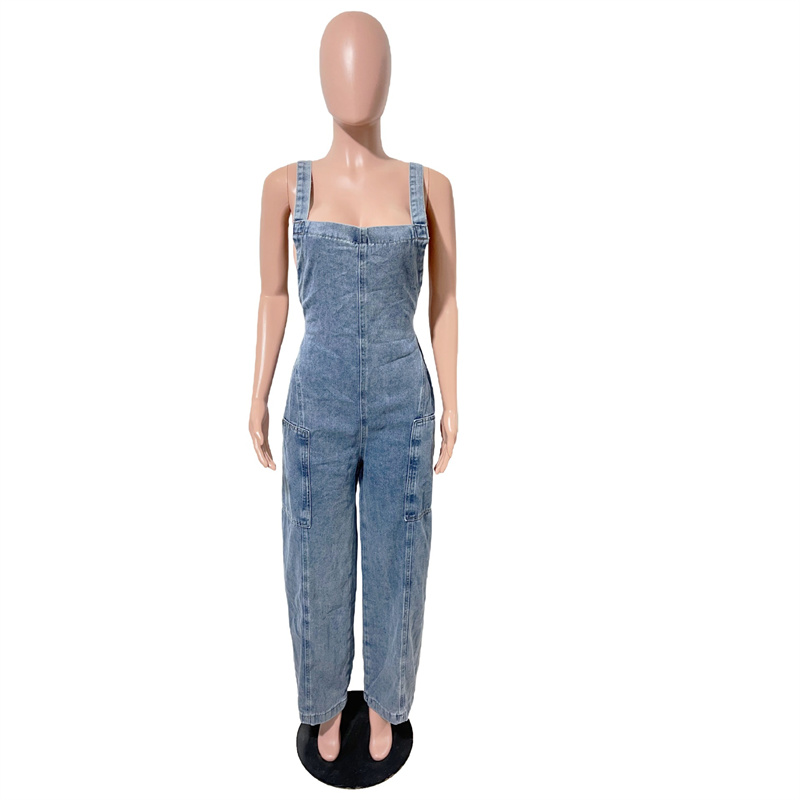 Slergiri Streetwear Washed Den - Women'S Fashion Overalls のレビューと価格