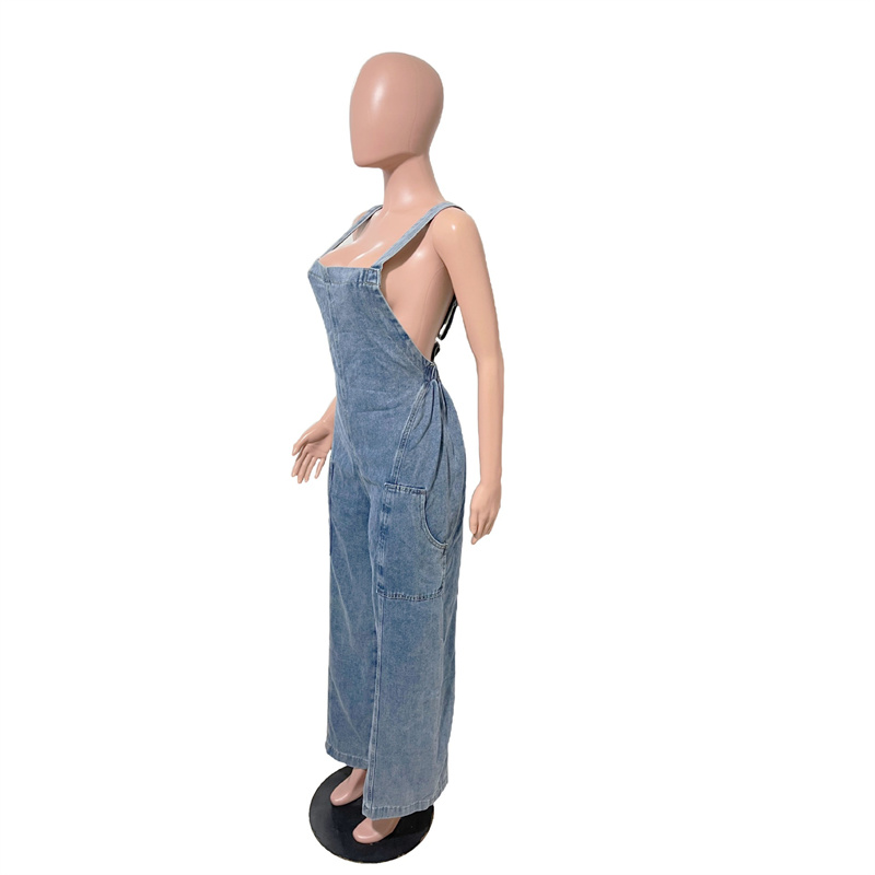Slergiri Streetwear Washed Den - Women'S Fashion Overalls のレビューと価格