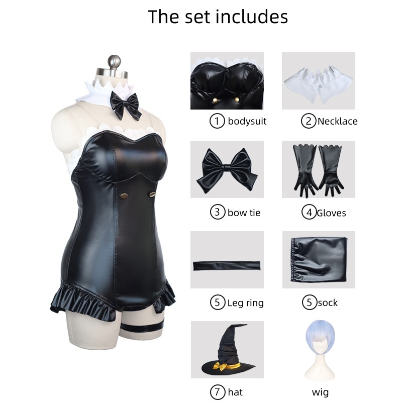 Re:Zero Rem Cosplay Costume Ma - Women'S Fashion Gloves のレビューと価格