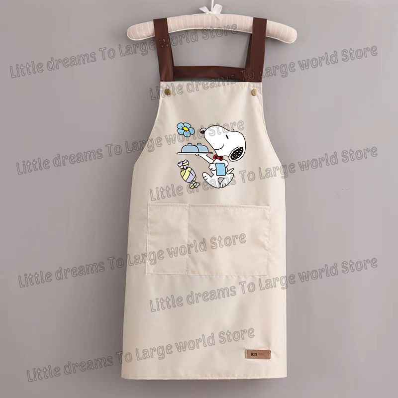 Snoopys Cooking Apron Men Wome - Women'S Fashion Overalls のレビューと価格