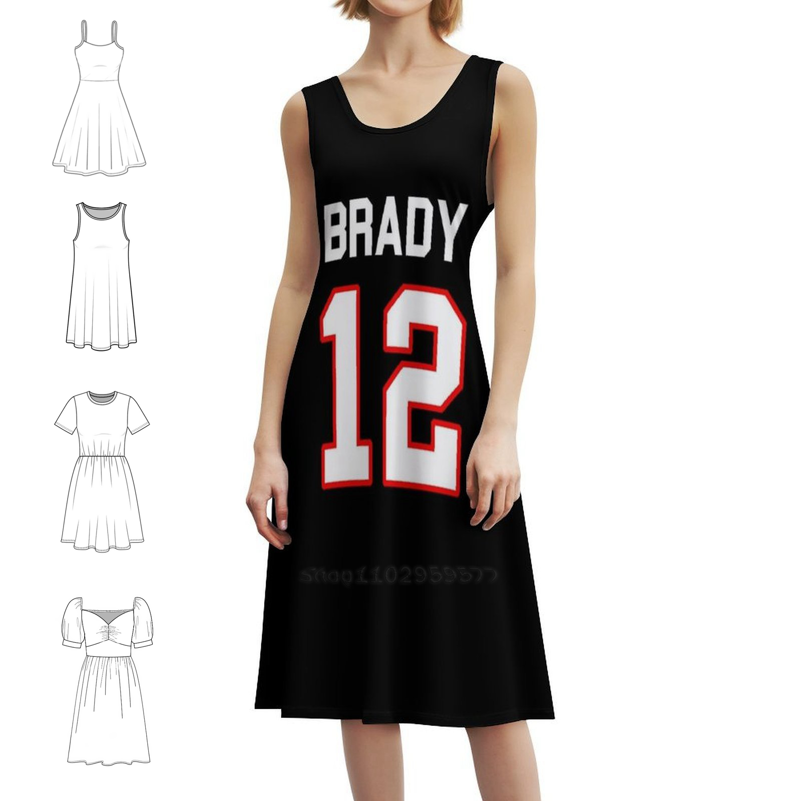 Brady Boho Chic Dress Elegant  - Women Fashion Gown のレビューと価格