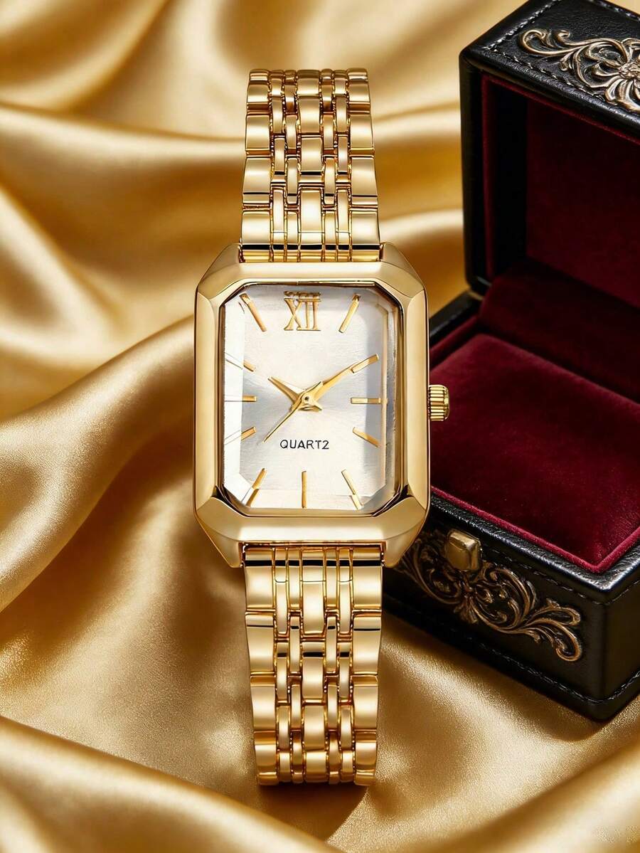 Womens Square Case Quartz Watc - Women'S Fashion Gifts のレビューと価格