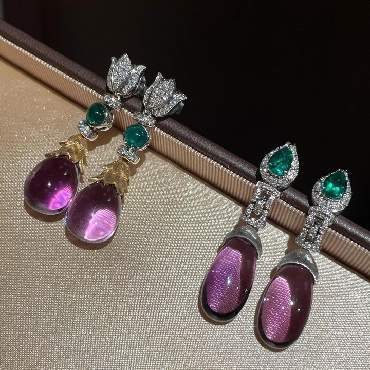 Victorian Era Vintage Amethyst - Women'S Fashion Victorian Era のレビューと価格