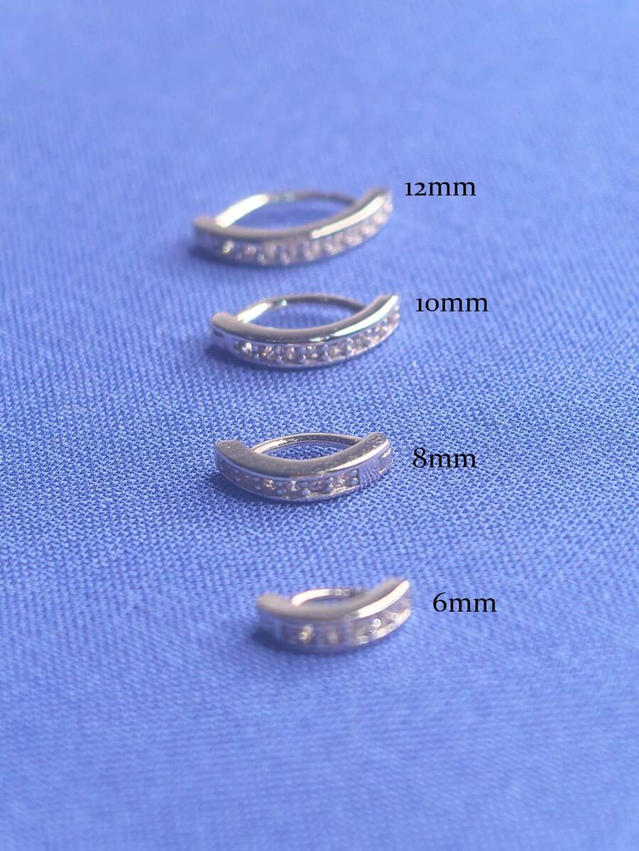 Minimalist 925 Silver Tiny Rev - Women Fashion Rings のレビューと価格