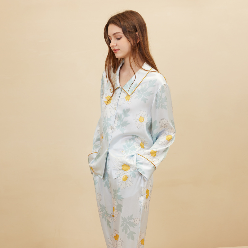 Fashion Daisy Print Pajamas Wo - Women'S Fashion Suit のレビューと価格