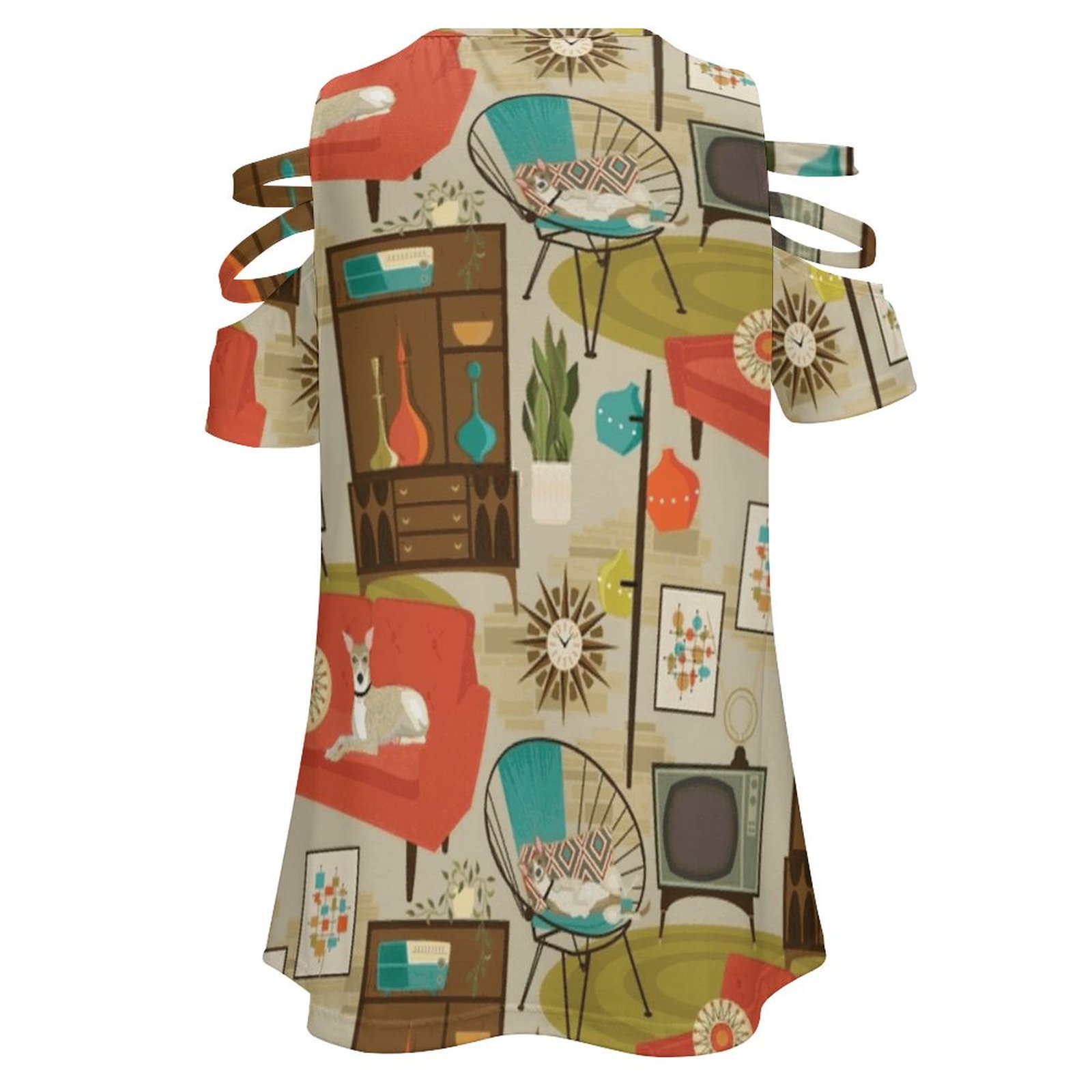 Rec Room Madness Women's T-Shi - Women'S Fashion In The 1960S のレビューと価格