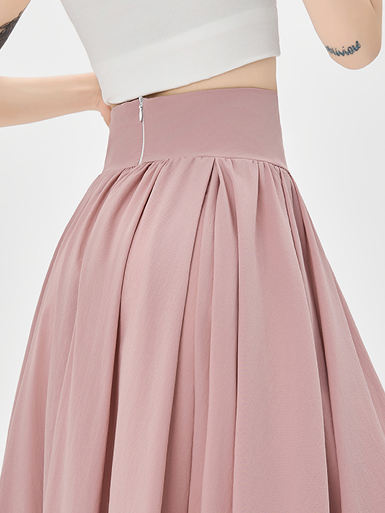 Solid Color Suit Skirt High Wa - Women'S Fashion Umbrella のレビューと価格