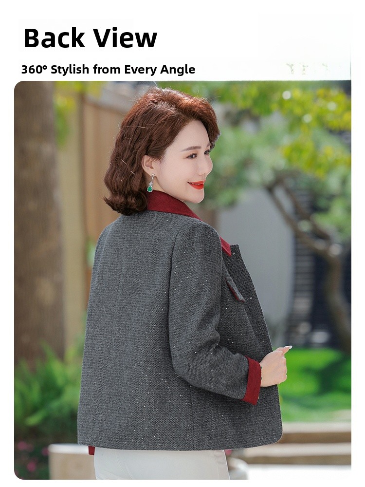 Elegant Mom Spring Jacket Smal - Women Fashion Over 40 のレビューと価格