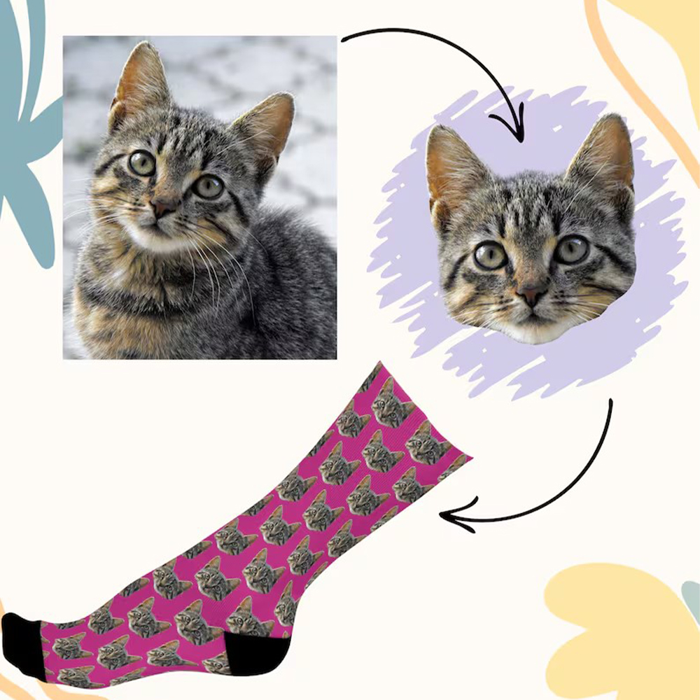 Customize face socks fashion h - Women'S Fashion Gifts のレビューと価格