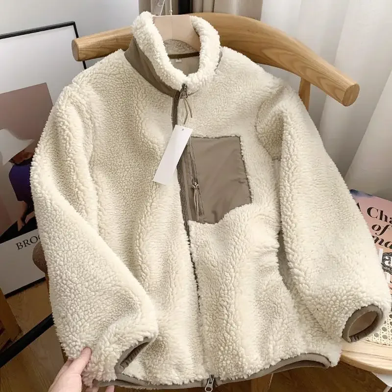 Winter Chic Girl Lamb Fleece W - Sherpa Coat Women のレビューと価格