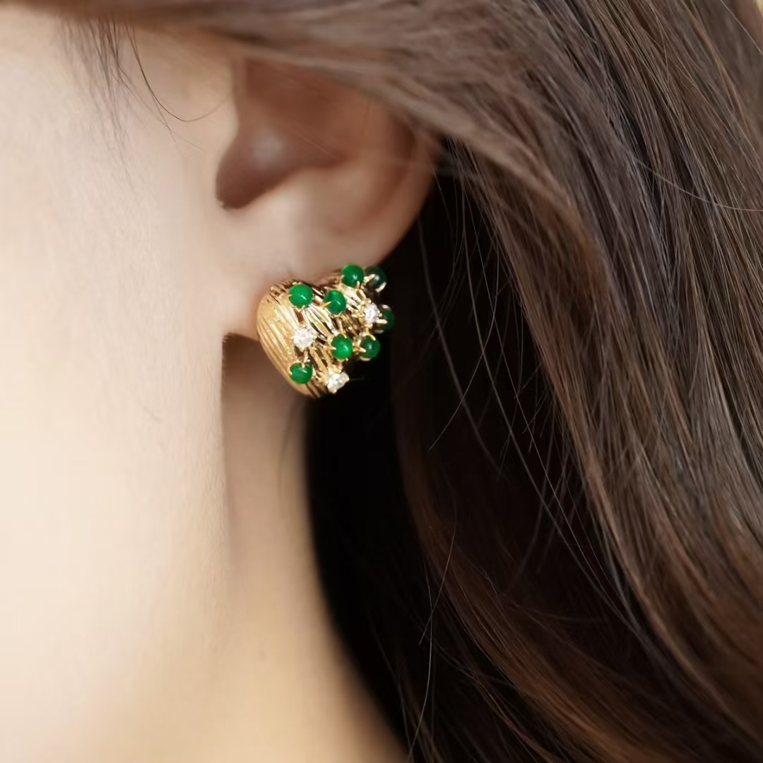 Retro14K Gold Filled Emerald D - Women'S Fashion Victorian Era のレビューと価格