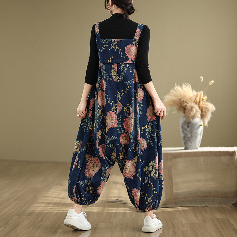 Loose Casual Denim Overalls fo - Women'S Fashion Overalls のレビューと価格