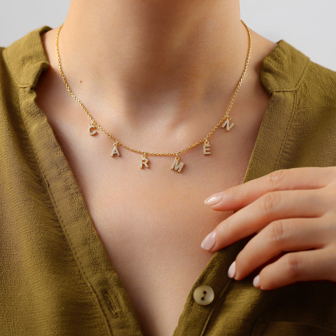 Custom Personalized Name Neckl - Women Fashion Names のレビューと価格