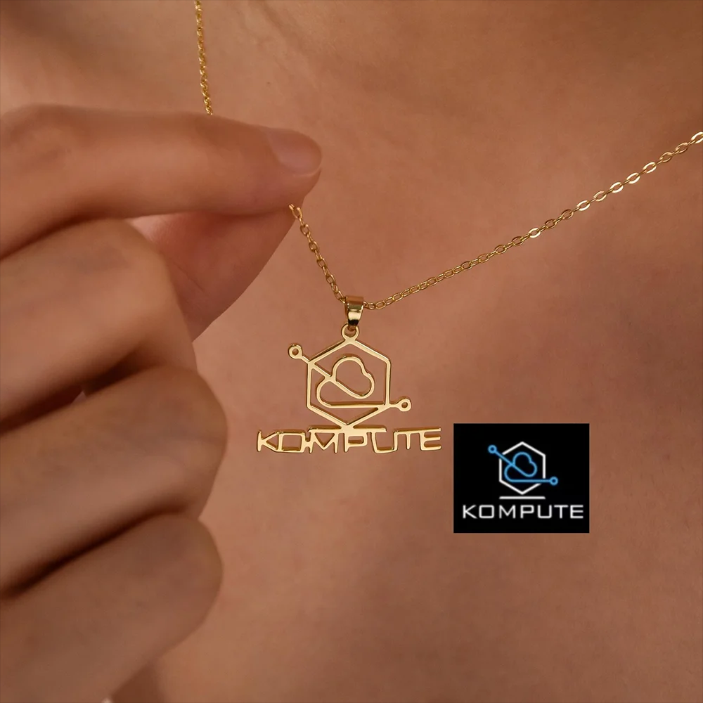Custom Company Logo Necklace P - Women Fashion Names のレビューと価格