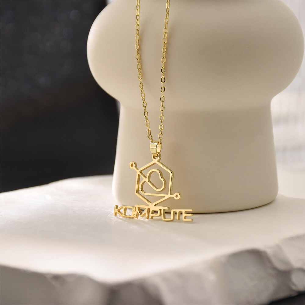 Custom Company Logo Necklace P - Women Fashion Names のレビューと価格