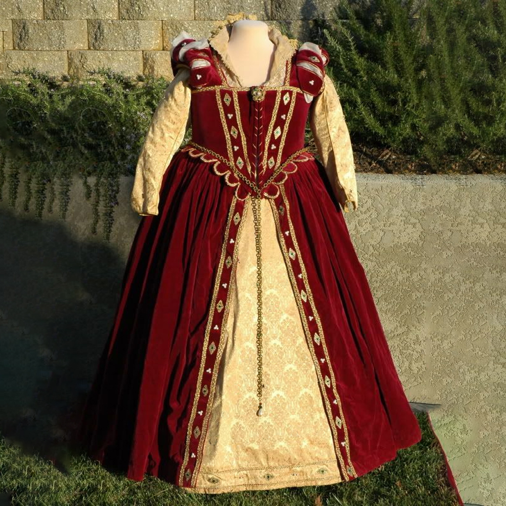 Historical Fashion Tudor Renai - Women Queen Fashion のレビューと価格