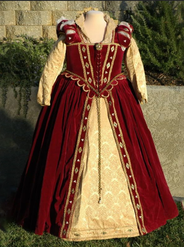 Historical Fashion Tudor Renai - Women Queen Fashion のレビューと価格
