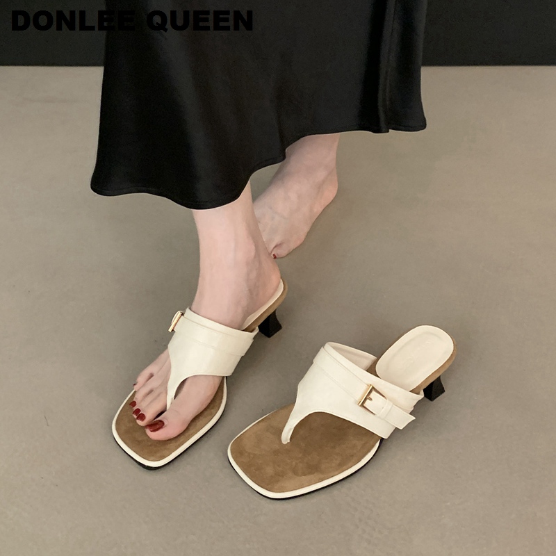 Women Clip Toe Flip Flops Slip - Women Queen Fashion のレビューと価格