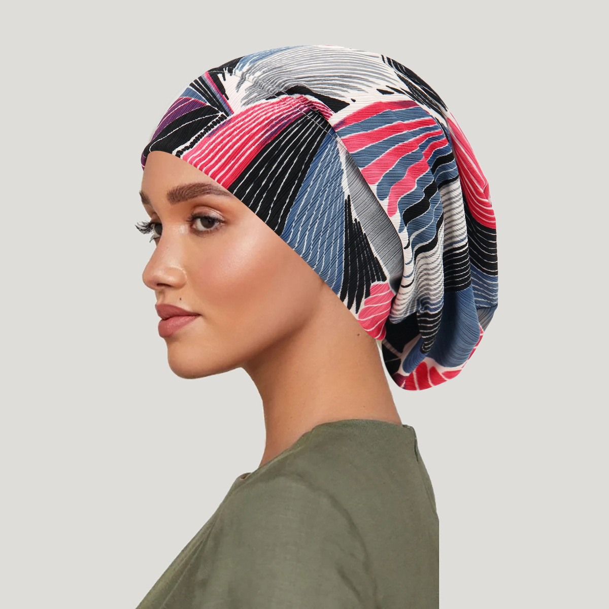 2026 New Tie-dye Hair Cover Ca - Women Fashion Hats のレビューと価格