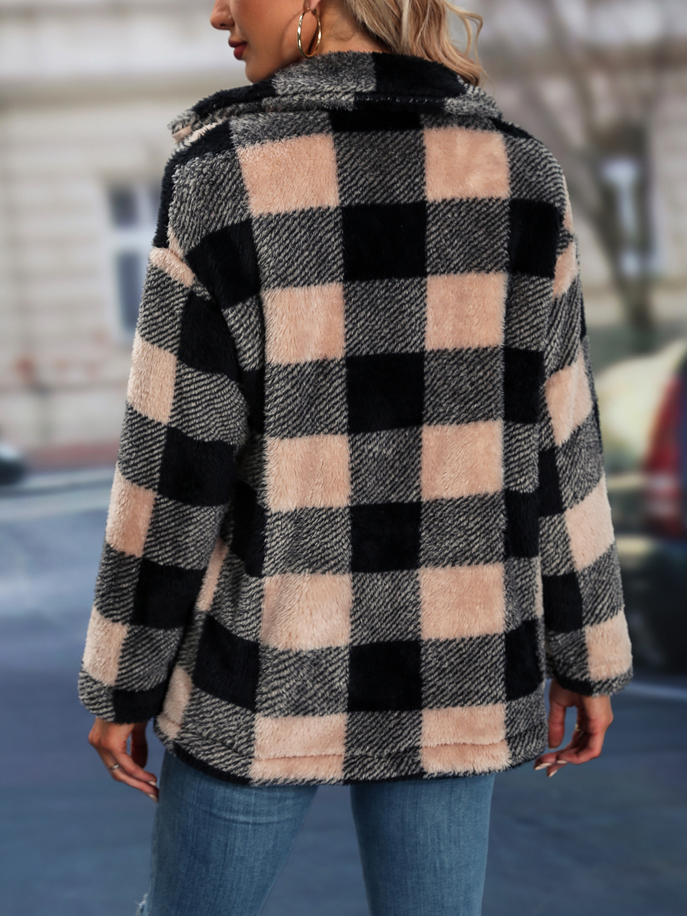 Cross border European and Amer - Sherpa Coat Women のレビューと価格