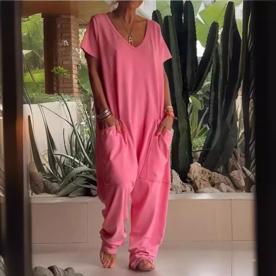 Summer Vintage Jumpsuits Women - Women'S Fashion Overalls のレビューと価格