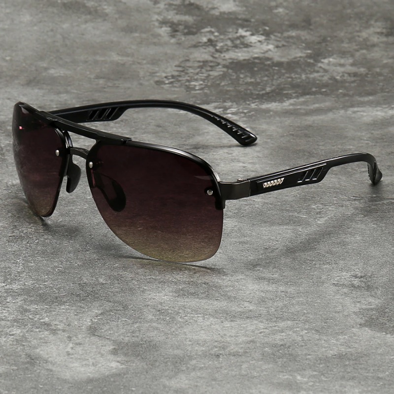 Fashion Gradient Lens Metal Su - Women'S Fashion Eyeglasses のレビューと価格