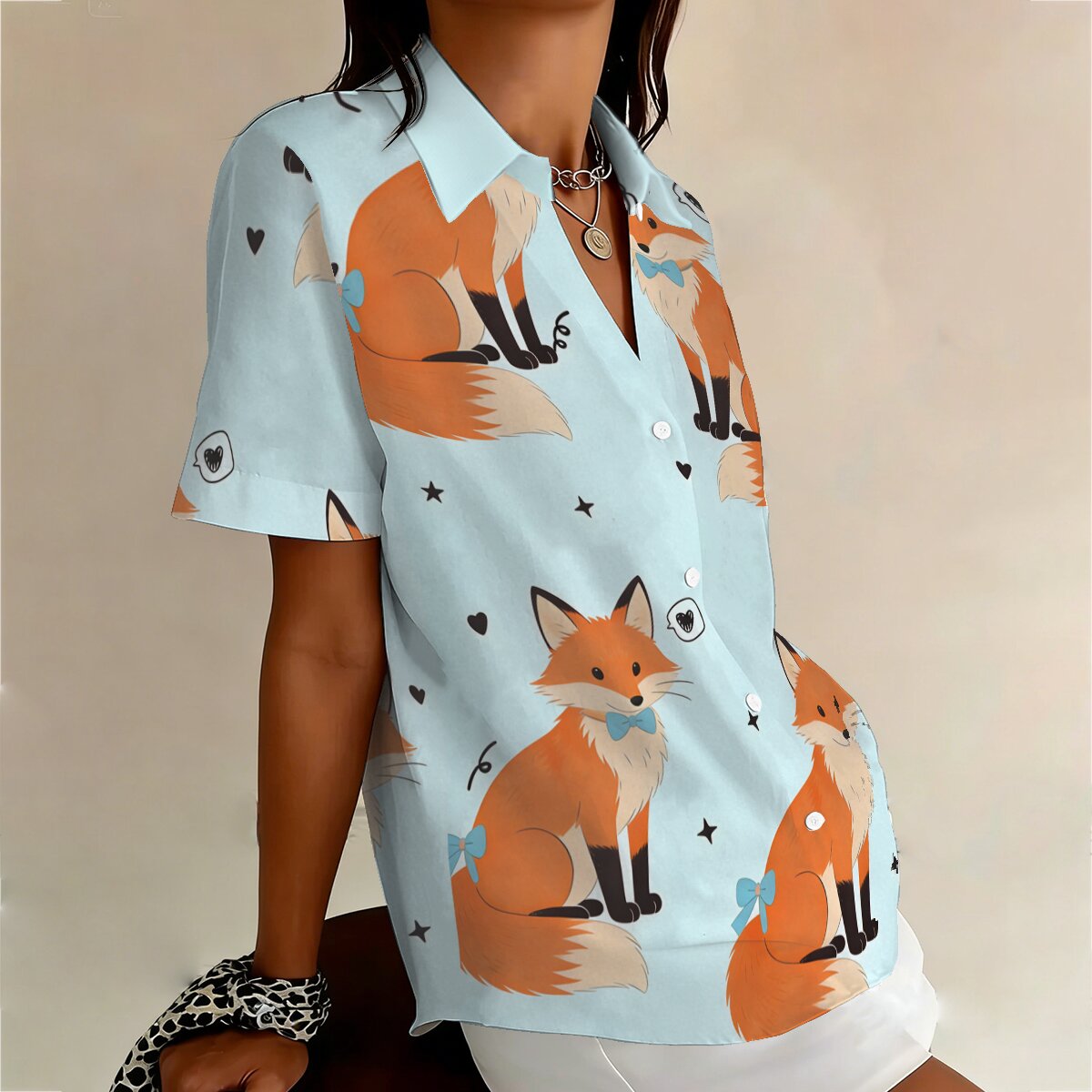 Summer women's short-sleeve sh - Women Fashion Fun のレビューと価格