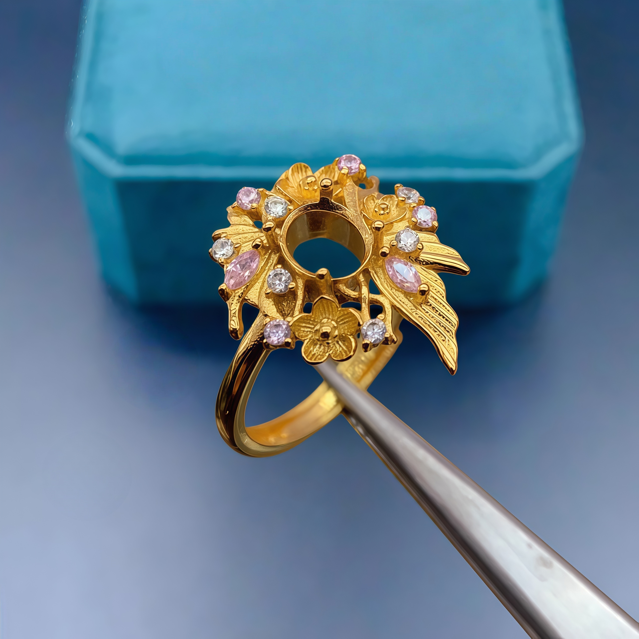 Fashion DIY Empty Ring Holder  - Women Fashion Rings のレビューと価格