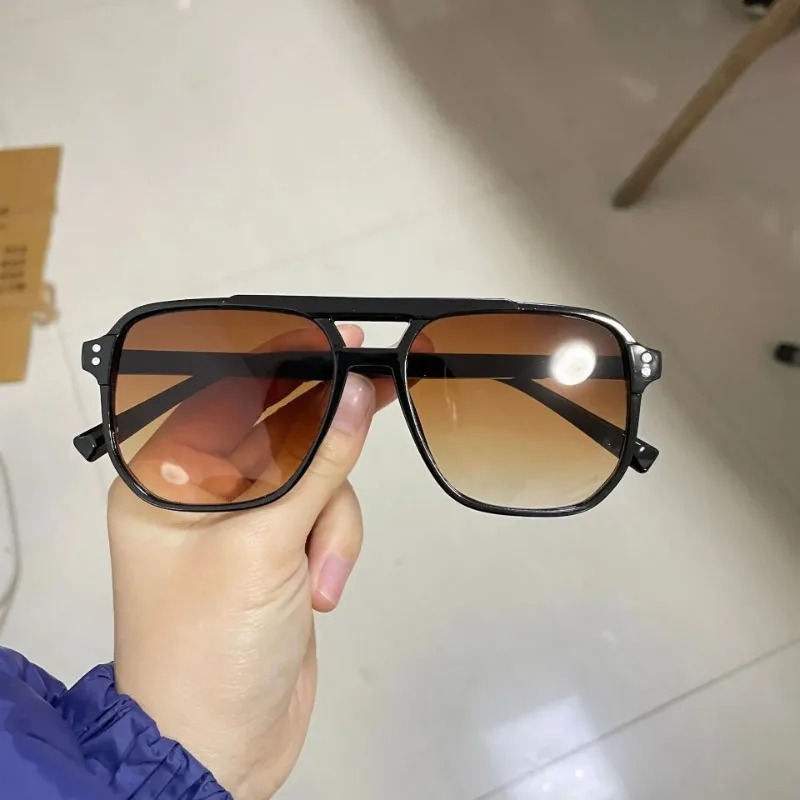 Vintage Men Women Double Bridg - Women'S Fashion Eyeglasses のレビューと価格