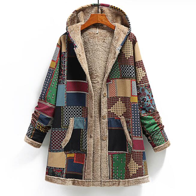 Women Cotton Winter Coat 2023  - Sherpa Coat Women のレビューと価格
