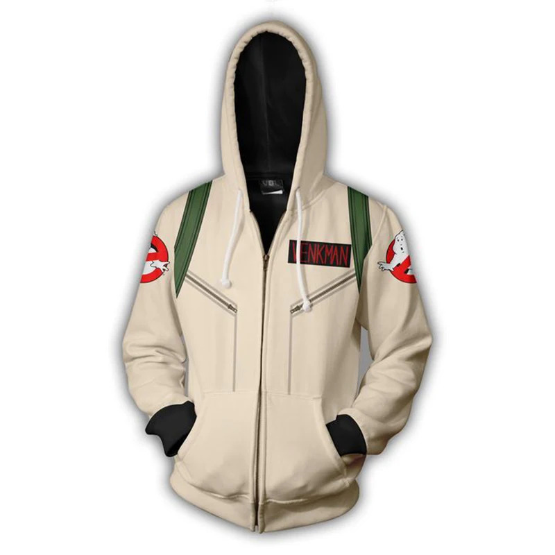 Fashion Ghost busters Zip up H - Women'S Fashion Sweatshirts のレビューと価格