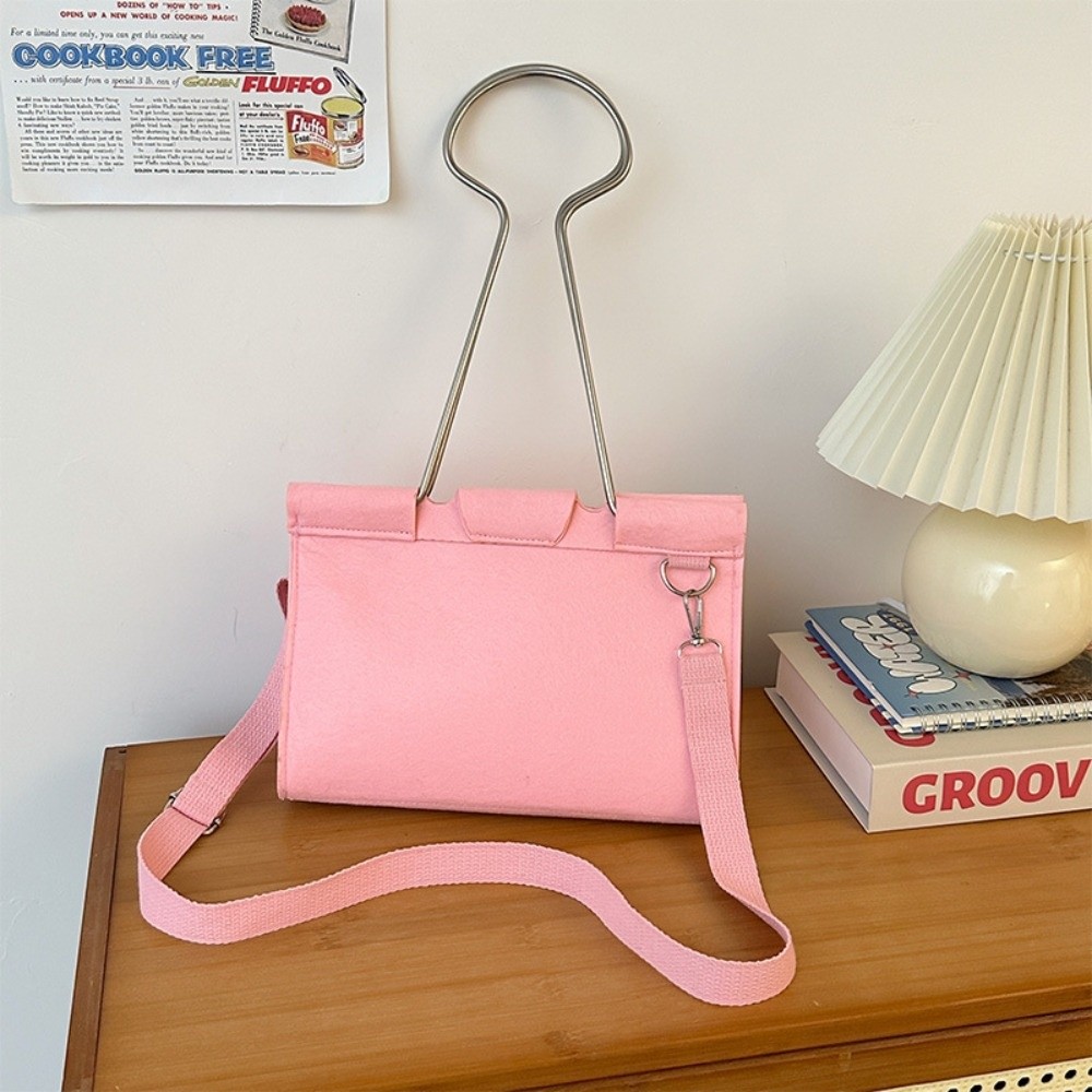 Large-Capacity Felt Binder Cli - Women Fashion Fun のレビューと価格