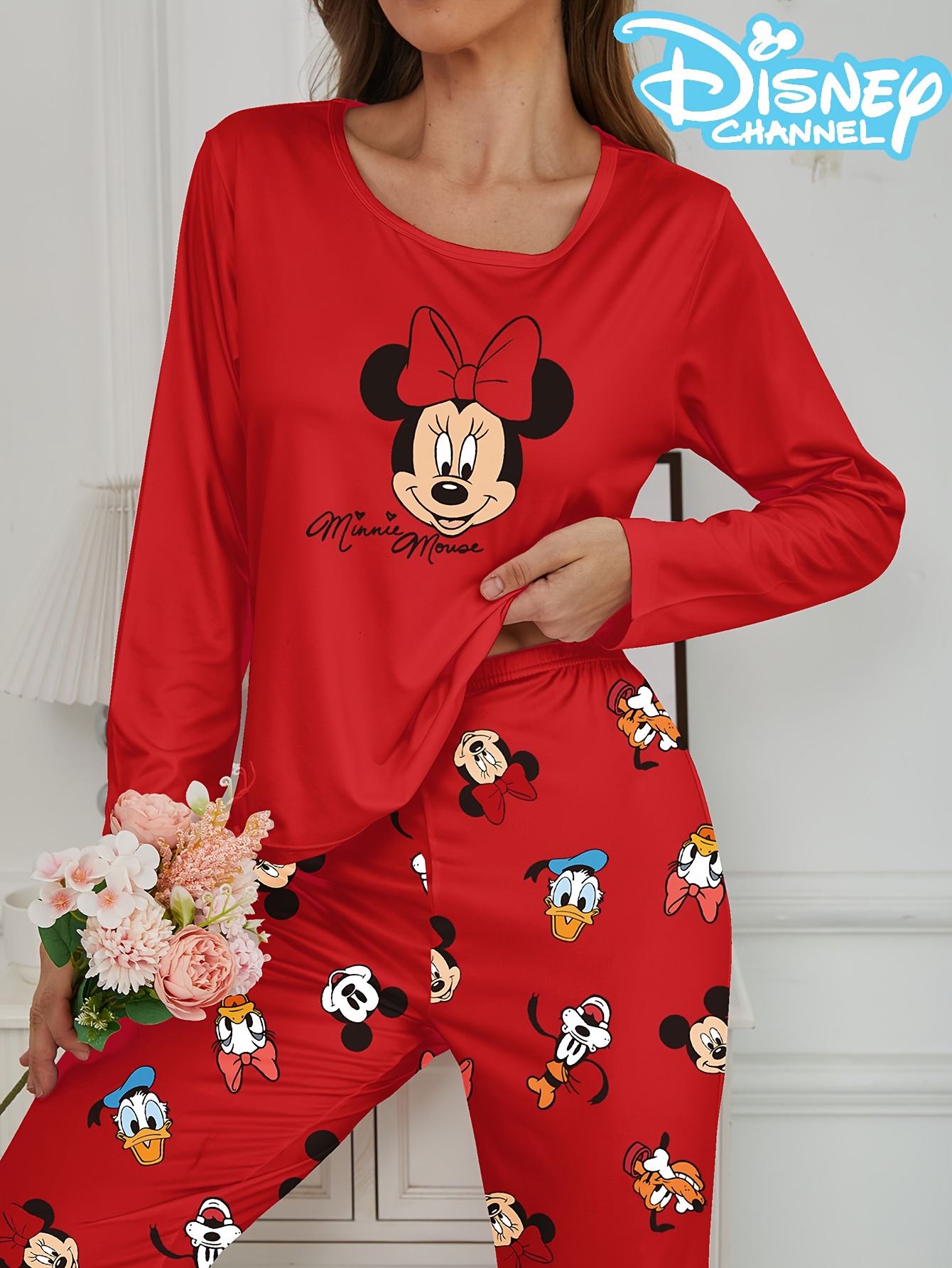 Women's pajama set with cute D - Women Fashion Images のレビューと価格