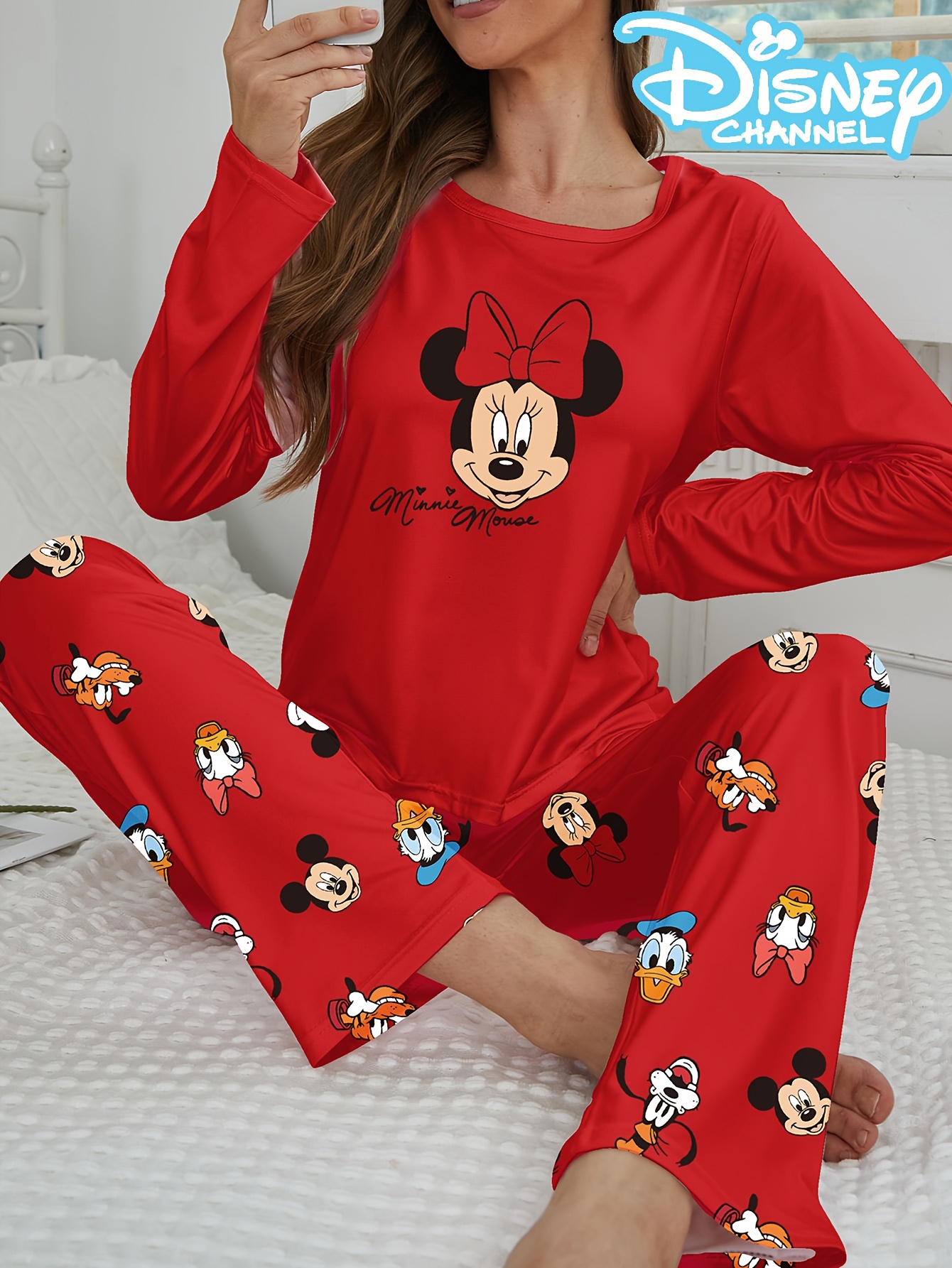 Women's pajama set with cute D - Women Fashion Images のレビューと価格