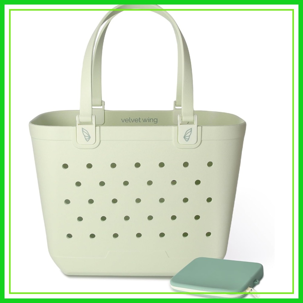 Large Rubber Beach Tote Bag -  - Canvas Tote Bag のレビューと価格