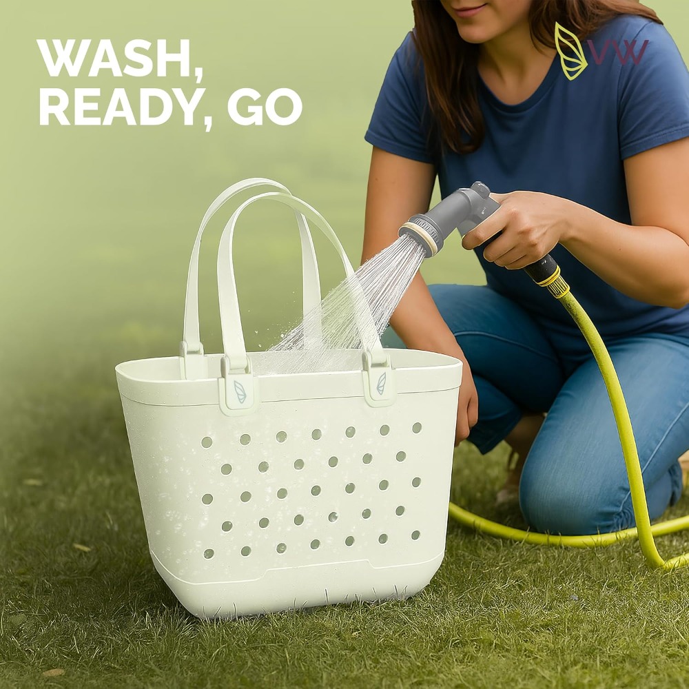 Large Rubber Beach Tote Bag -  - Canvas Tote Bag のレビューと価格
